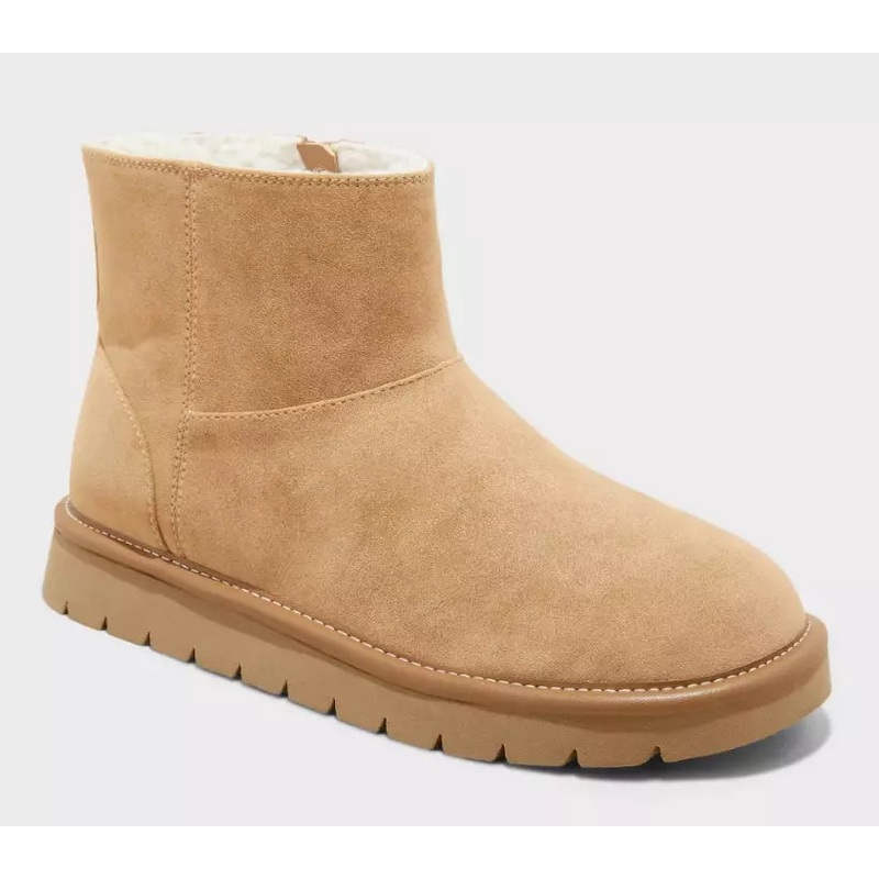 Universal Thread Women’s Brown May Suede Ankle With Memory Foam Sole Boots |Universal Thread In Lebanon
