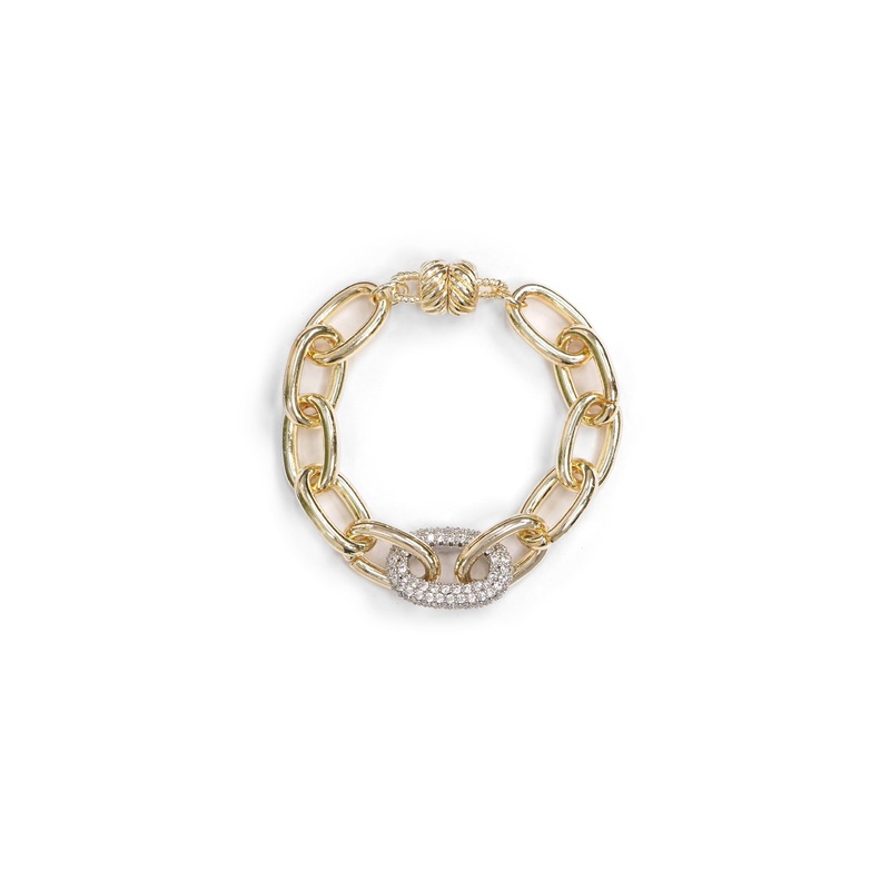 CCB – Chain Crystal Link Bracelet