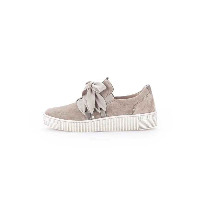 Gabor – Iconic Bow Sneaker|TAUPE|NAVY BLUE|METALLIC ROSE|BLACK|6|6.5|7|7.5|8|8.5|9|9.5|10