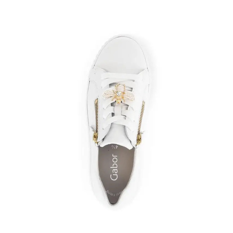 Gabor – Iconic Double Zip Platform Sneaker