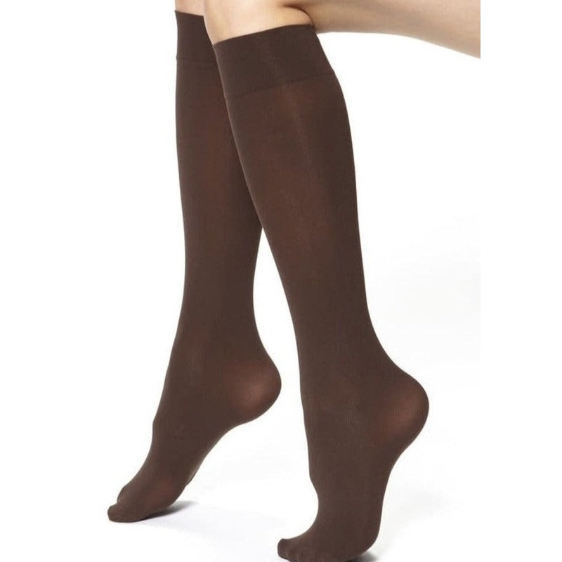 Hue – Soft Opaque Knee High|ESPRESSO|BLACK|GRAY HEATHER|NAVY|2