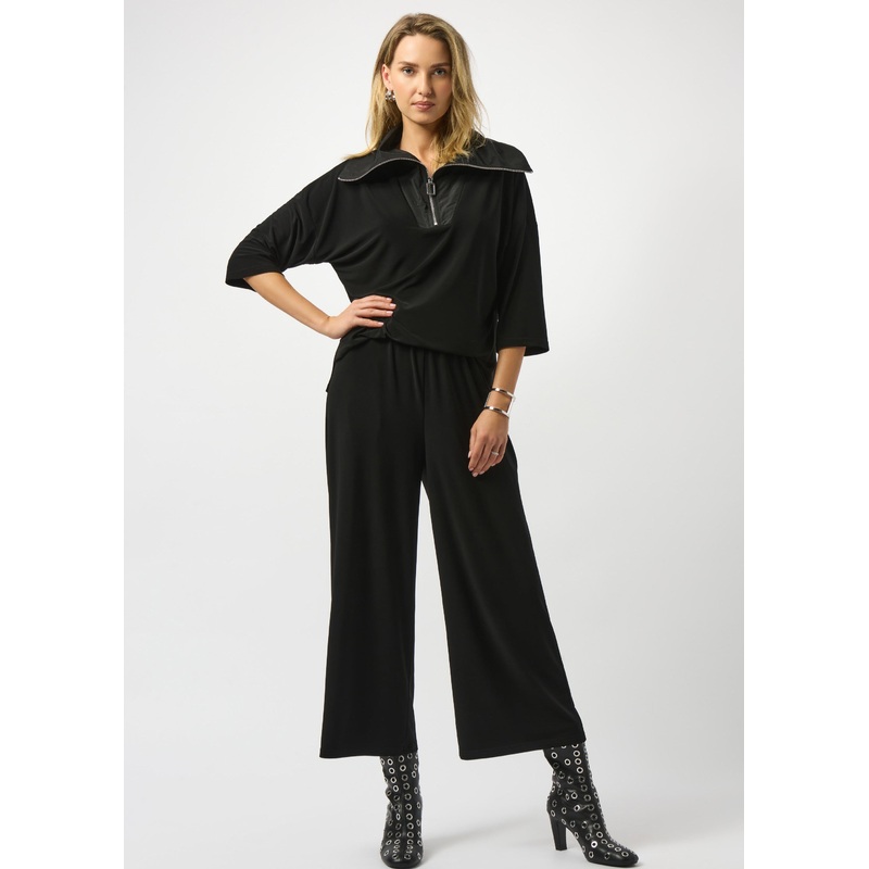 Joseph Ribkoff – Silky Knit & Memory Culotte Jumpsuit
