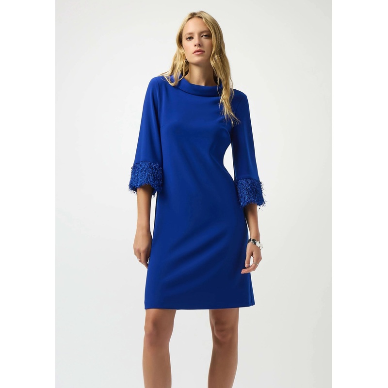 Joseph Ribkoff – Silky Knit & Novelty A-Line Dress
