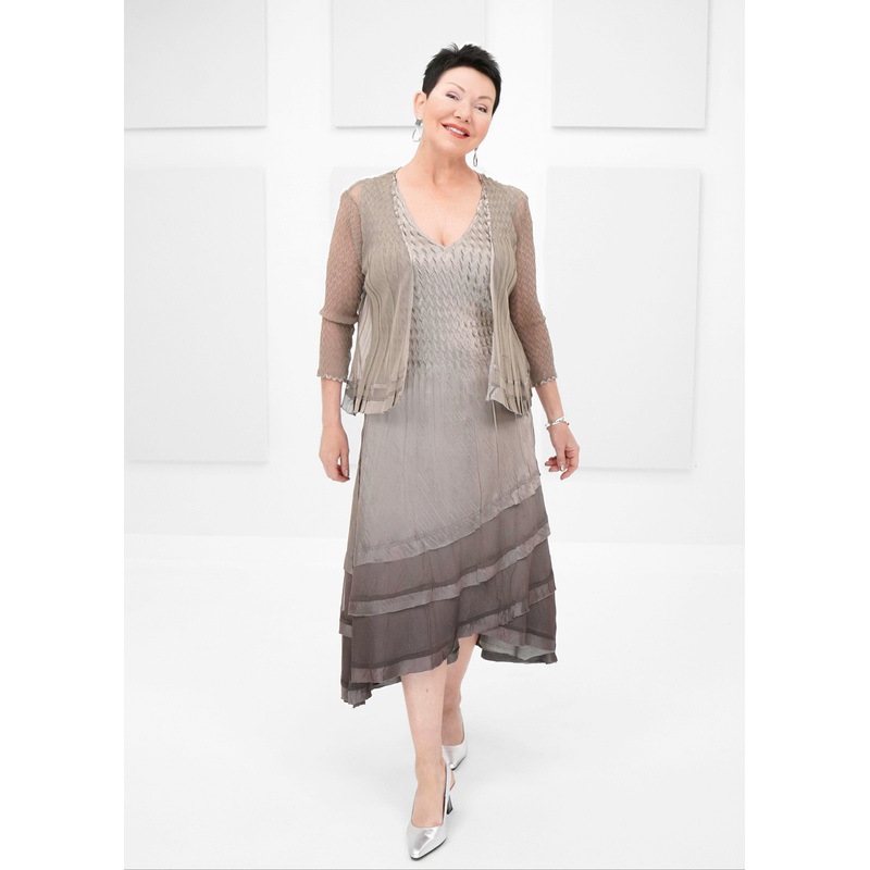 Komarov – Two-piece Dress and Jacket Set