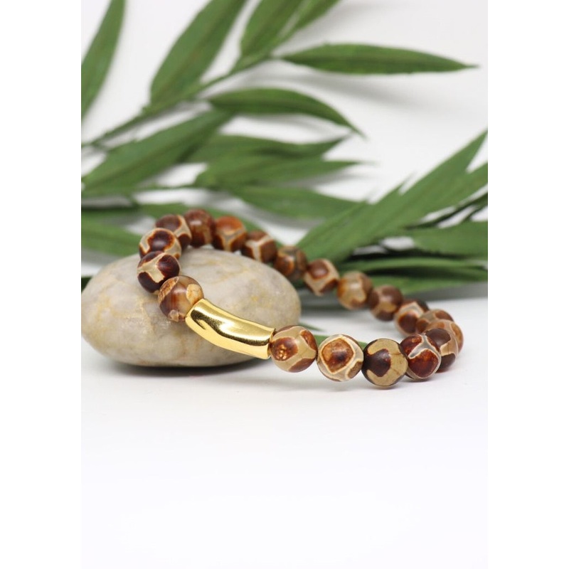 My wristy Business – Tibetan Saddle Beaded Bracelet