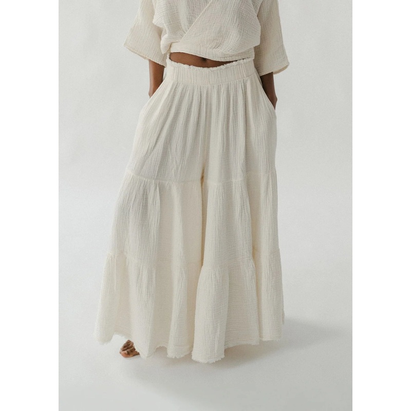 Pokoloko – Crinkle Skirt Pants