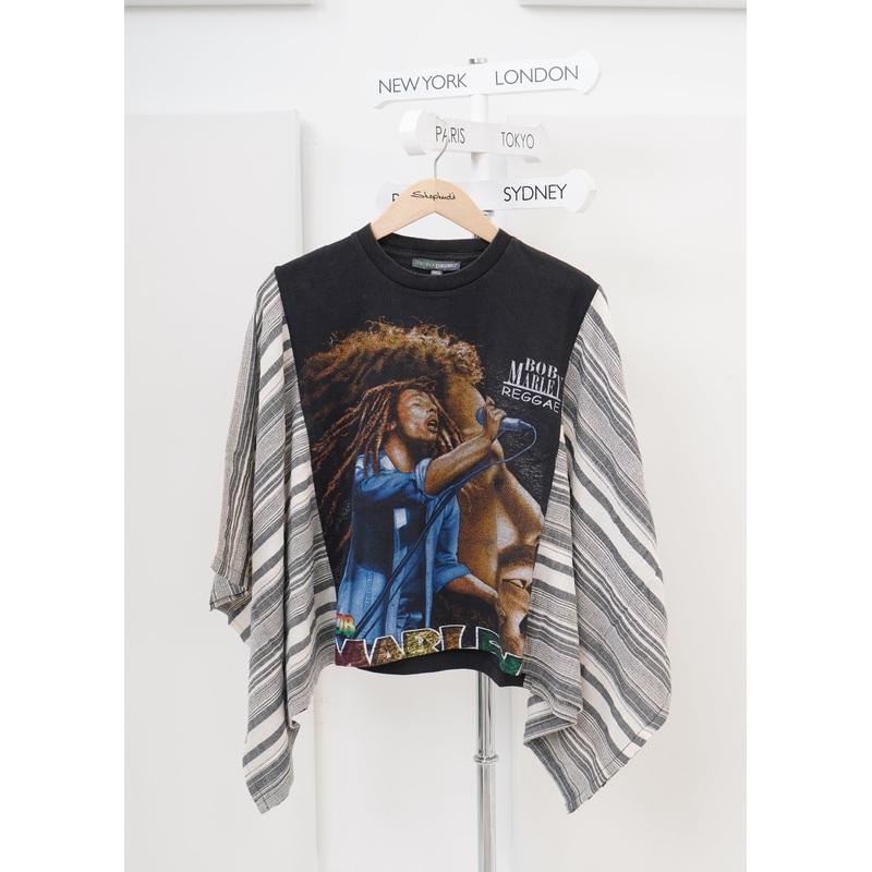 Shannon Passero – Banded Pullover – Bob Marley