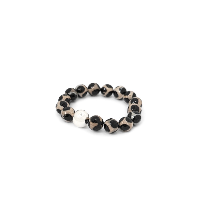 Simon Sebbag – Stretch Tortoise Agate Bracelet