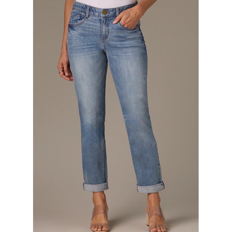 Wit & Wisdom – Gemma Mid-rise Girlfriend Jean