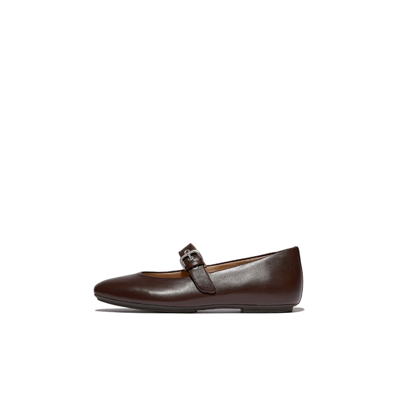 FitFlop – Delicato Soft Leather Mary Janes