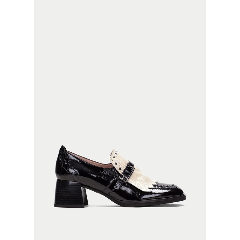 Hispanitas – Milan Kiltie Block Heel Loafer