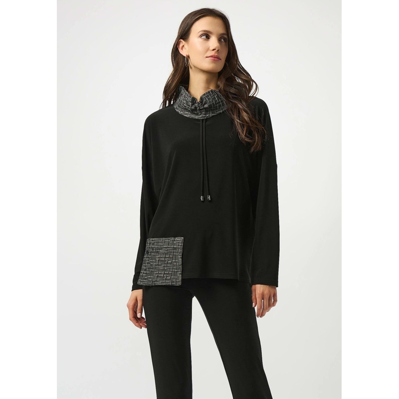 Joseph Ribkoff – Silky Knit & Novelty Boxy Top