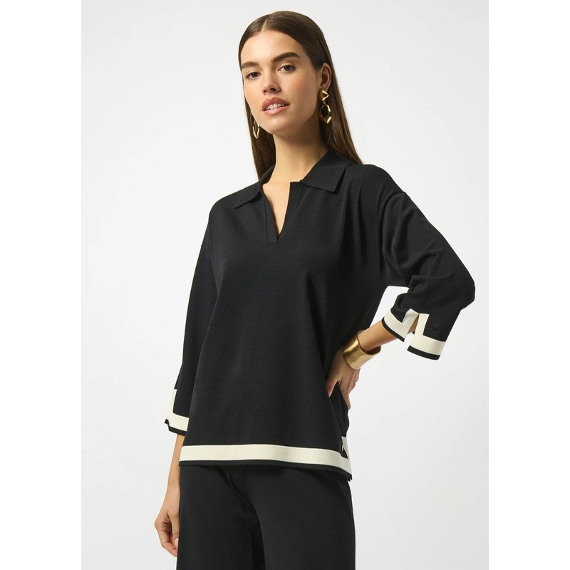Joseph Ribkoff – Sweater Knit Colour Block Top