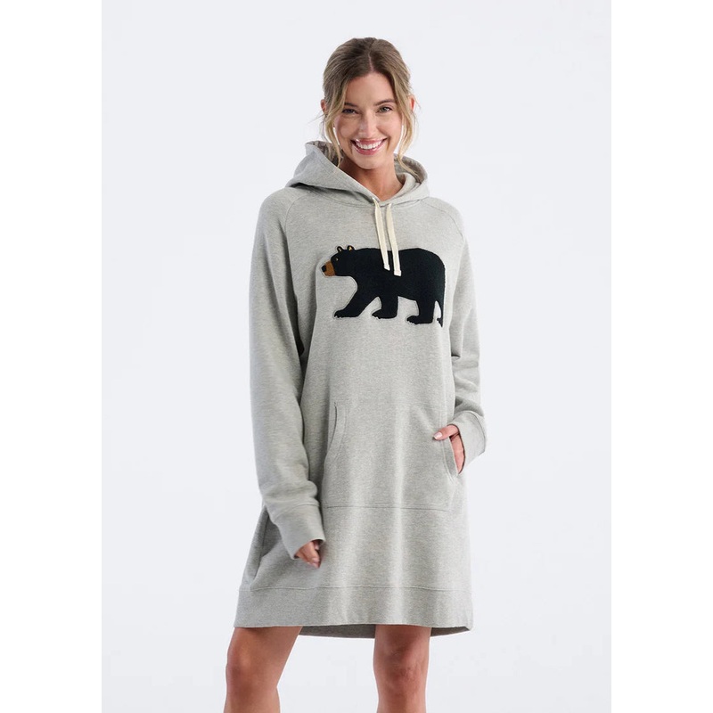 Little Blue House – Black Bear Oversized Hoodie