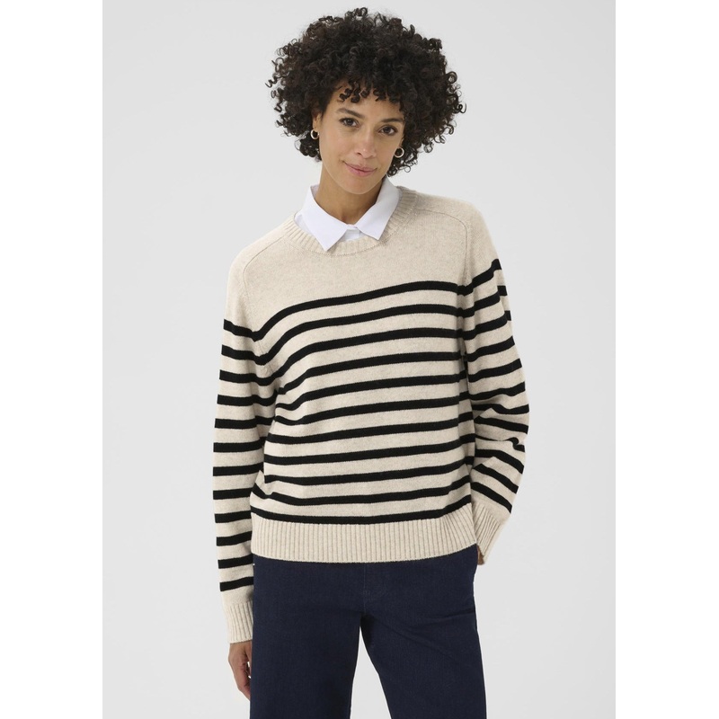 Part Two – Niaka Pullover|BLACK STRIPE|XS|S|M|L|XL|XXL