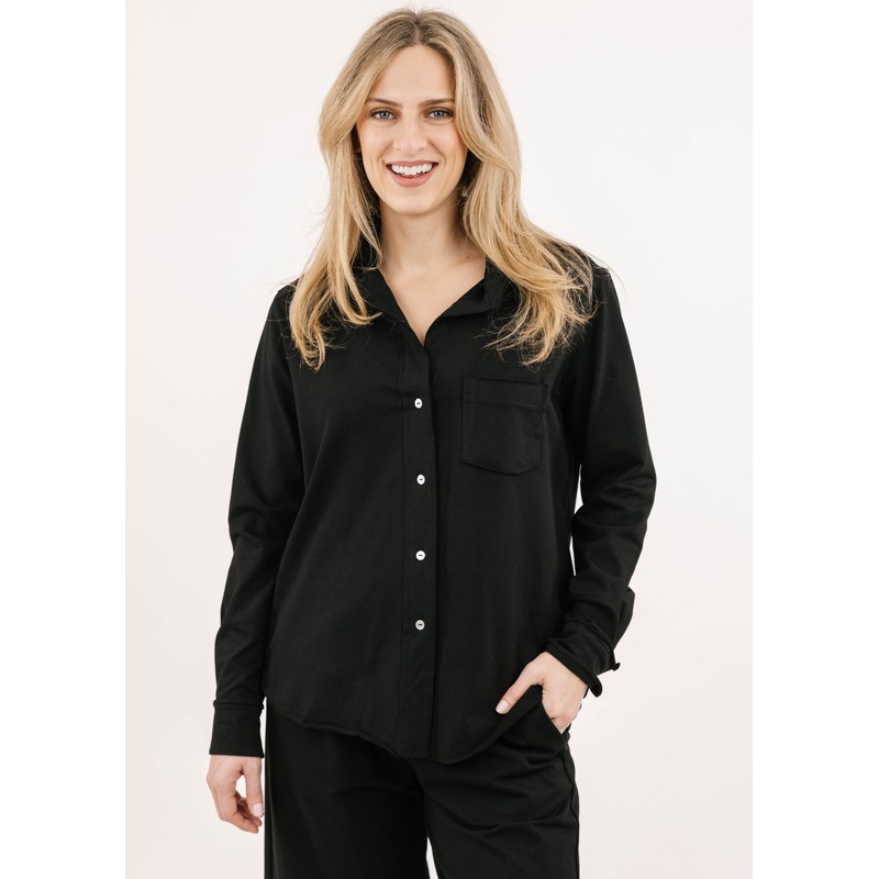 Shannon Passero – Nadia Shirt|BLACK|XS|S|M|L|XL