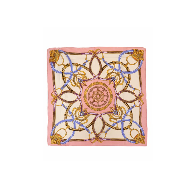 Tom & Eva – Belt Print Silk Neckerchief