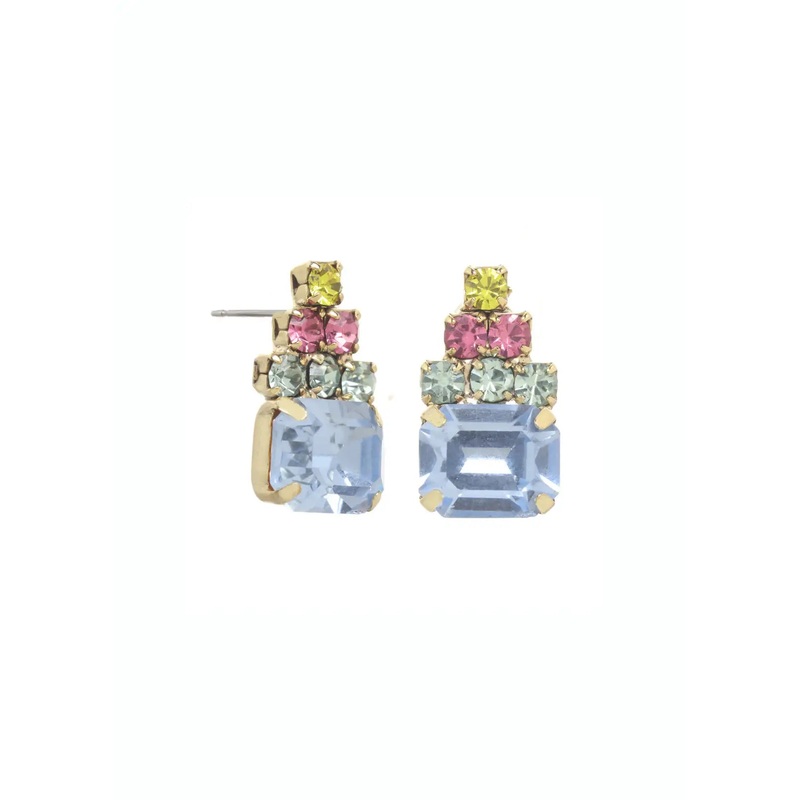 Tova – Kia Earrings|LIGHT SAPPHIRE