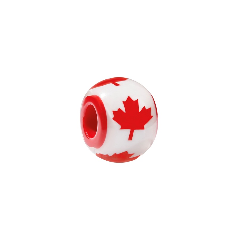 Zsiska – Maple Leaf Round Bead