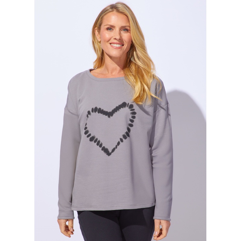 Escape – Shibori Heart Pullover