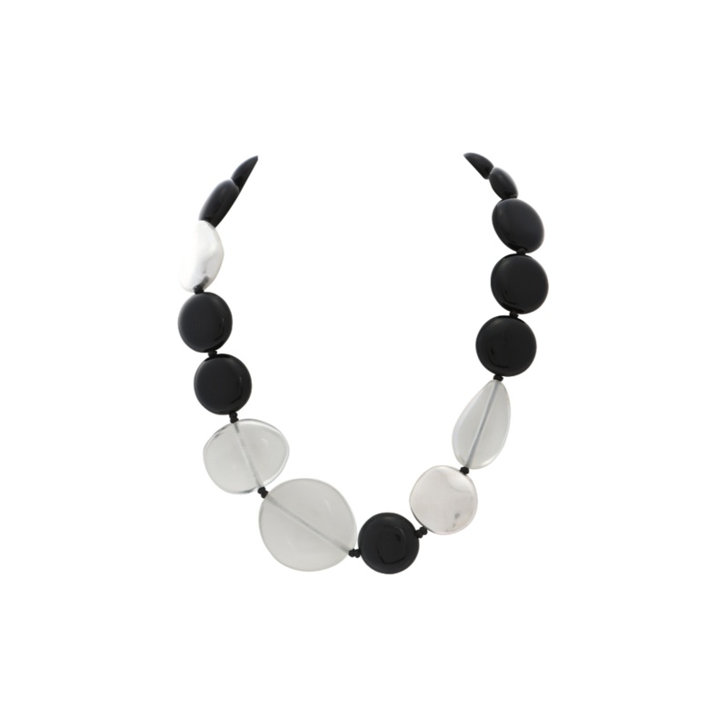 Merx – Metallic Pebble Necklace