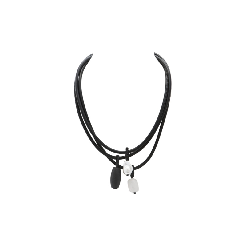Merx – Triple Strand Layered Necklace