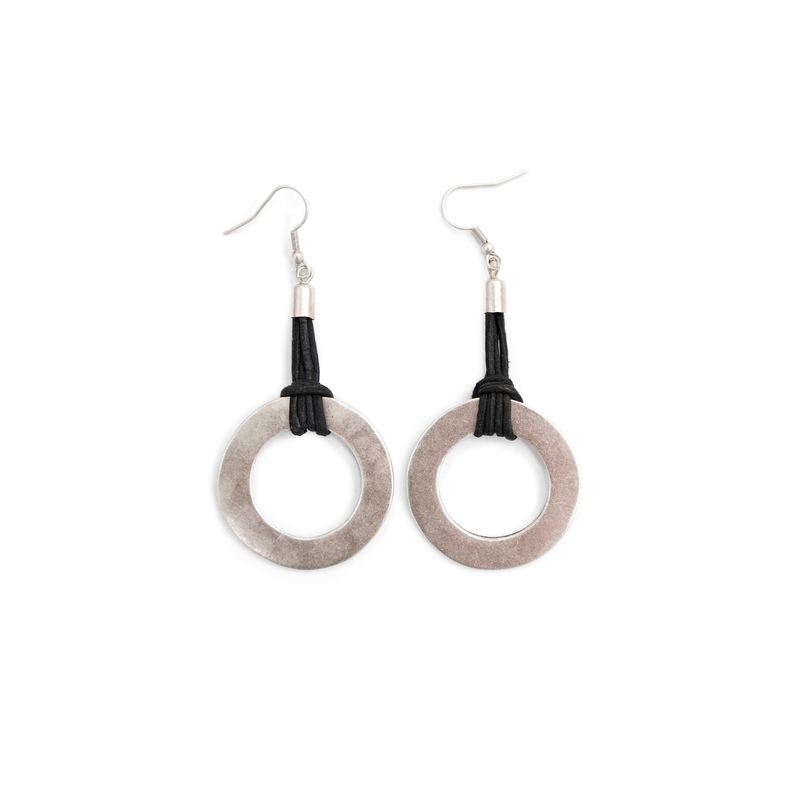 Seraglio – Circle Drop Earrings