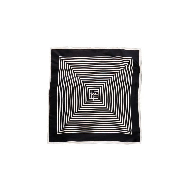Tom & Eva – Infinity Squares Silk Neckerchief