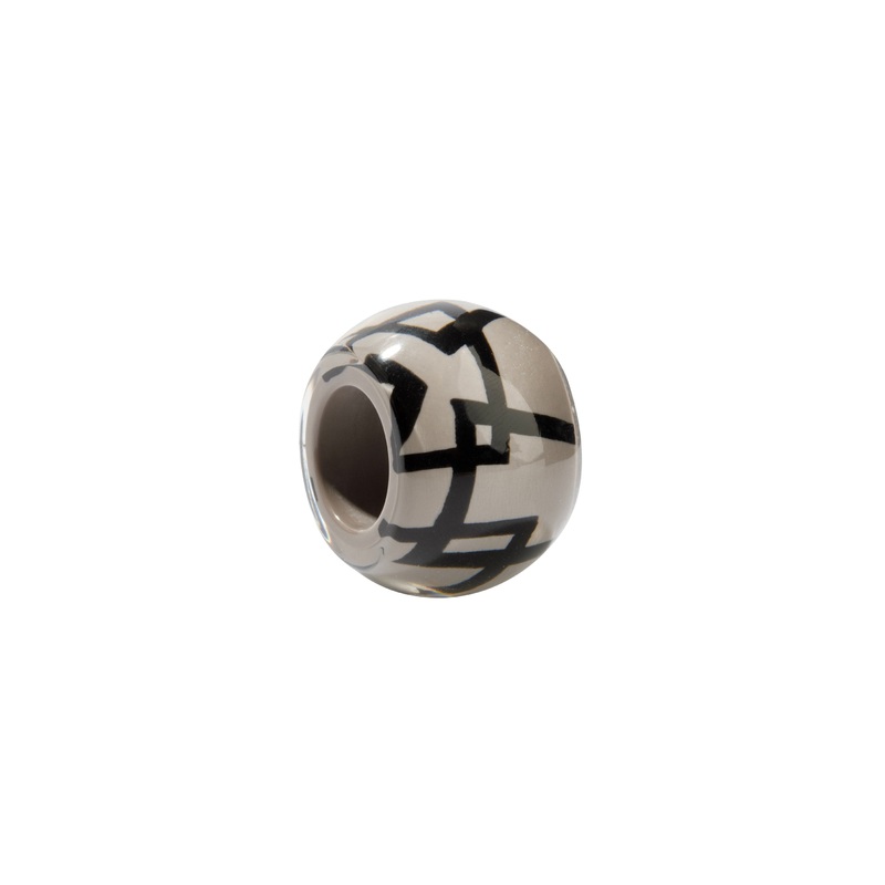 Zsiska – Round Geo Bead|TAUPE/BLACK|WHITE/RED|WHITE/NAVY