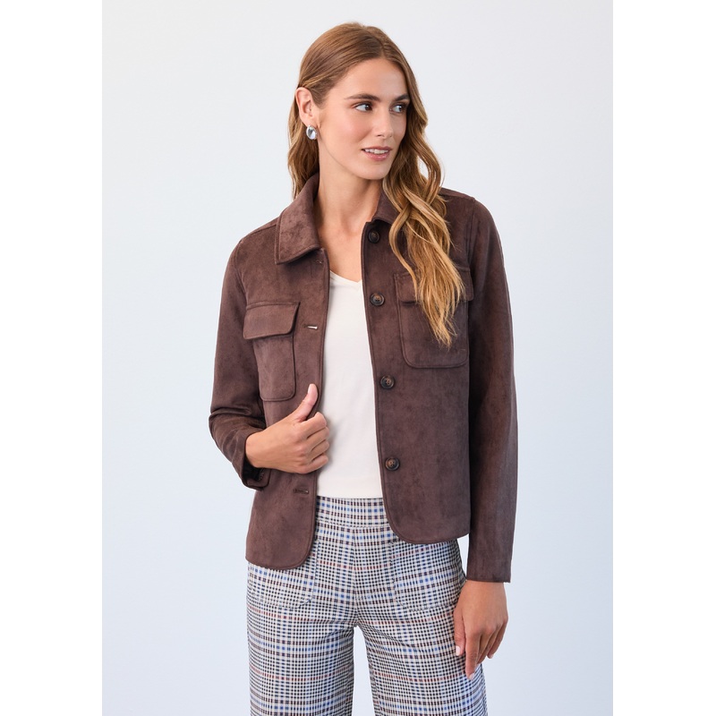 French Dressing Jeans – Faux Suede Jacket
