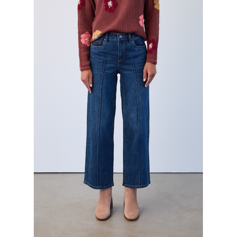 French Dressing Jeans – Olivia Wide Ankle Jean