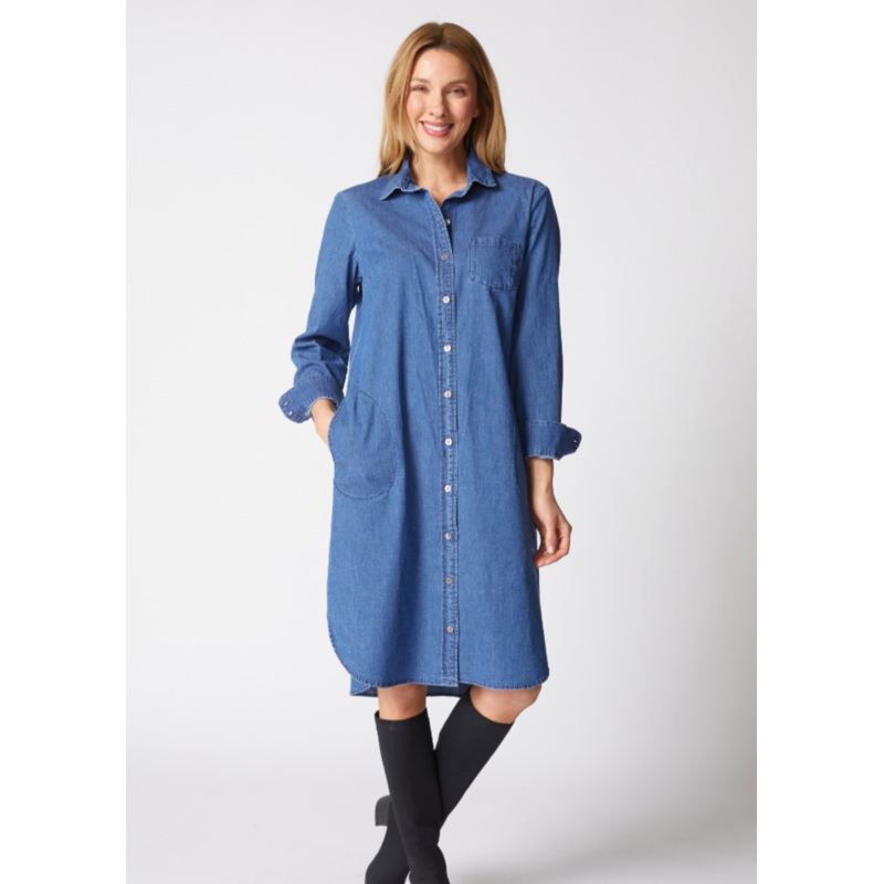 Habitat – Caf Midi Dress Denim
