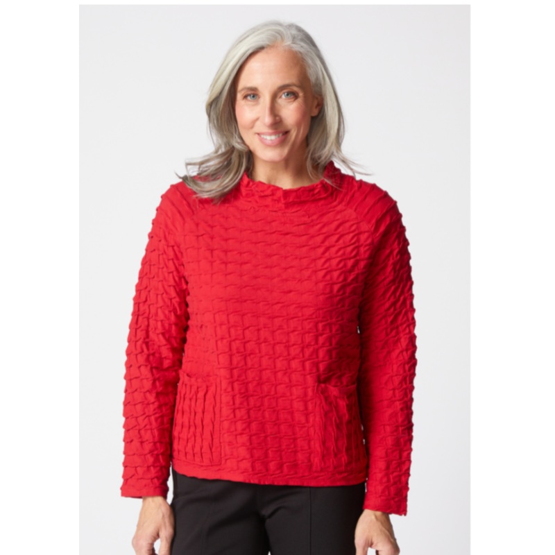Habitat – Raglan Pocket Top|RUBY|XS|S|M|L|XL