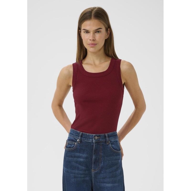 InWear – Dagna Tank|CABERNET|WHISPER WHITE|XS|S|M|L|XL|XXL|3XL