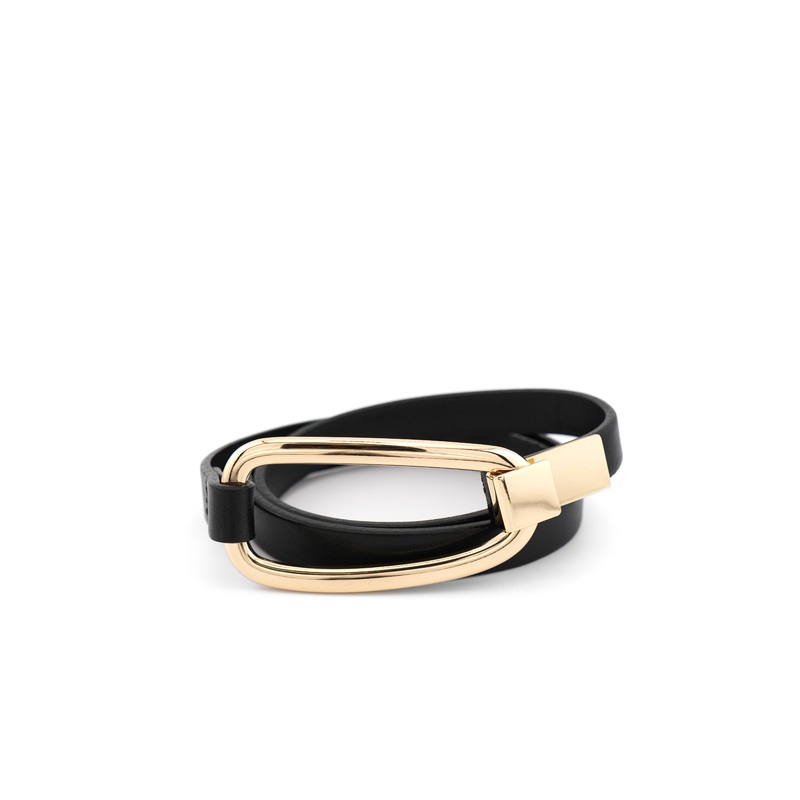 Landes – Slim Leather Clasp Belt