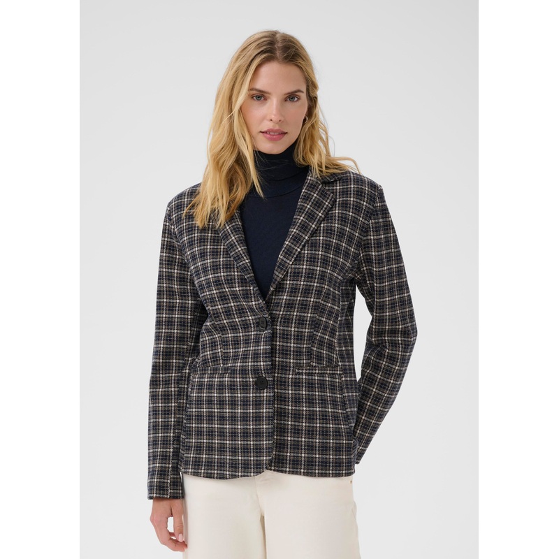 Part Two – Vineke Plaid Blazer