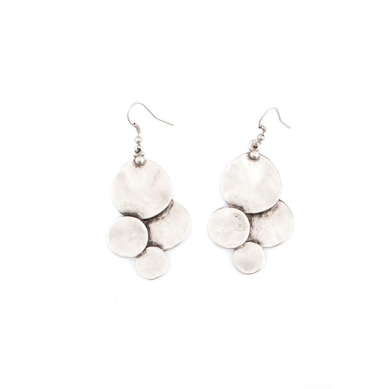 Seraglio – Circle Link Earrings
