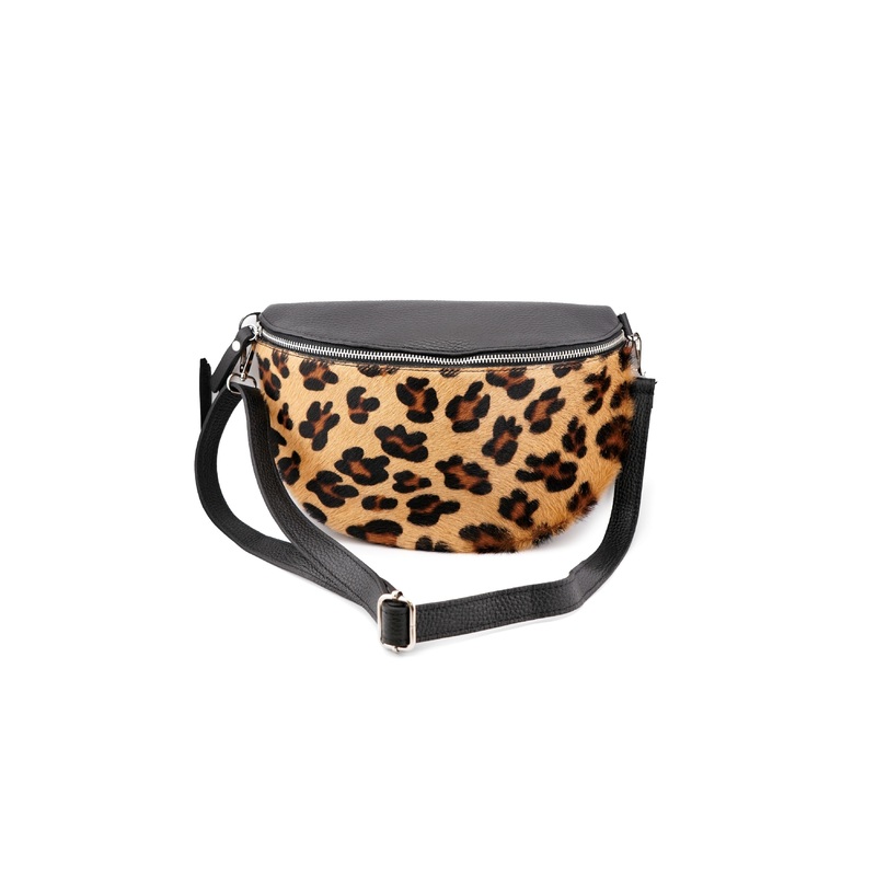 Tom & Eva – Leopard Crossbody Bum Bag