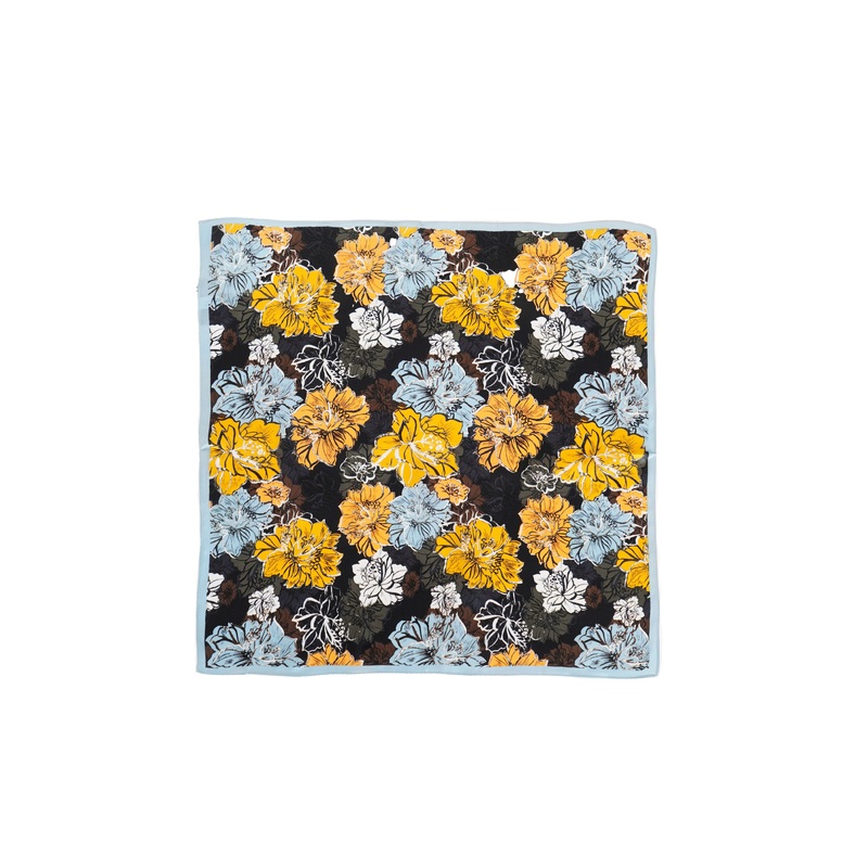 Tom & Eva – Midnight Garden Silk Neckerchief