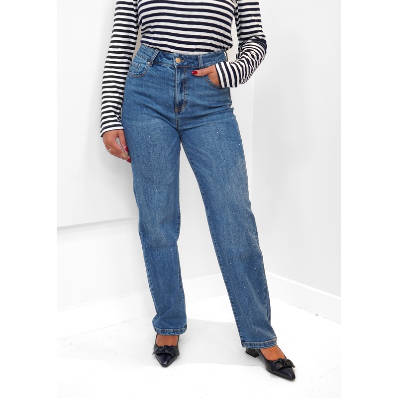 Yest – Becky Jean|DENIM STONE WASH BLUE|38|40|42|44|46|48