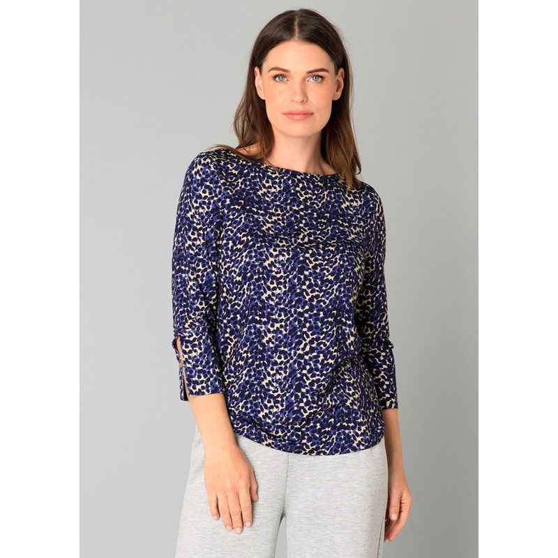 Yest – Bryn Top|DARK NAVY MULTI|38|40|42|44|46|48
