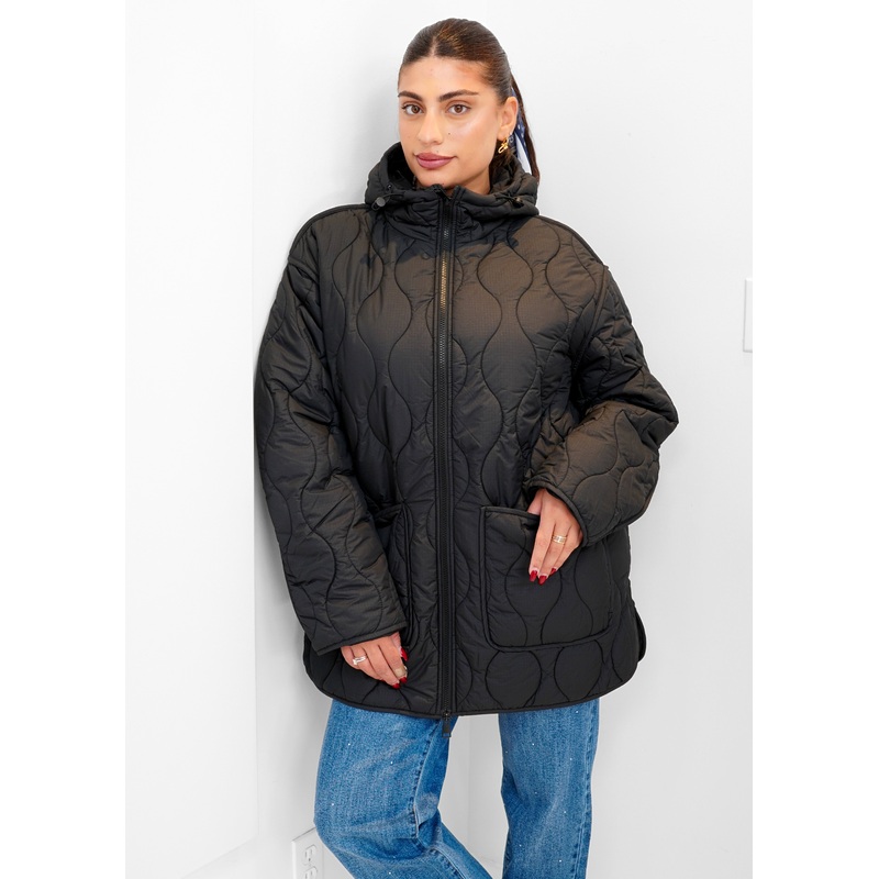 Yest –  Zita Coat|BLACK|38|40|42|44|46|48