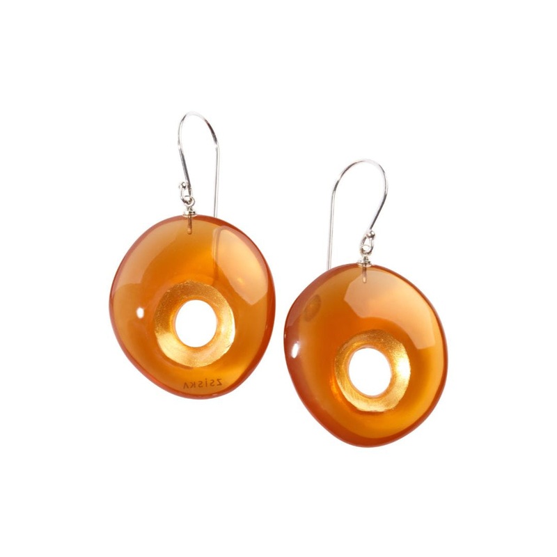 Zsiska – Amber Drop Earrings|AMBER