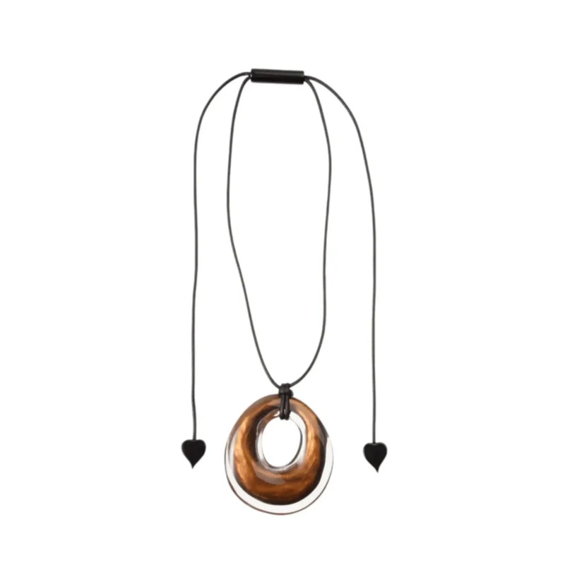 Zsiska – Cognac Adjustable Necklace