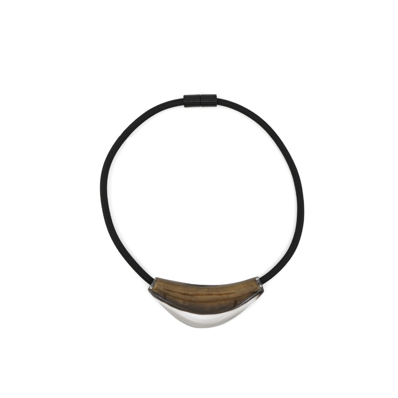Zsiska – Cognac Long Bead Necklace