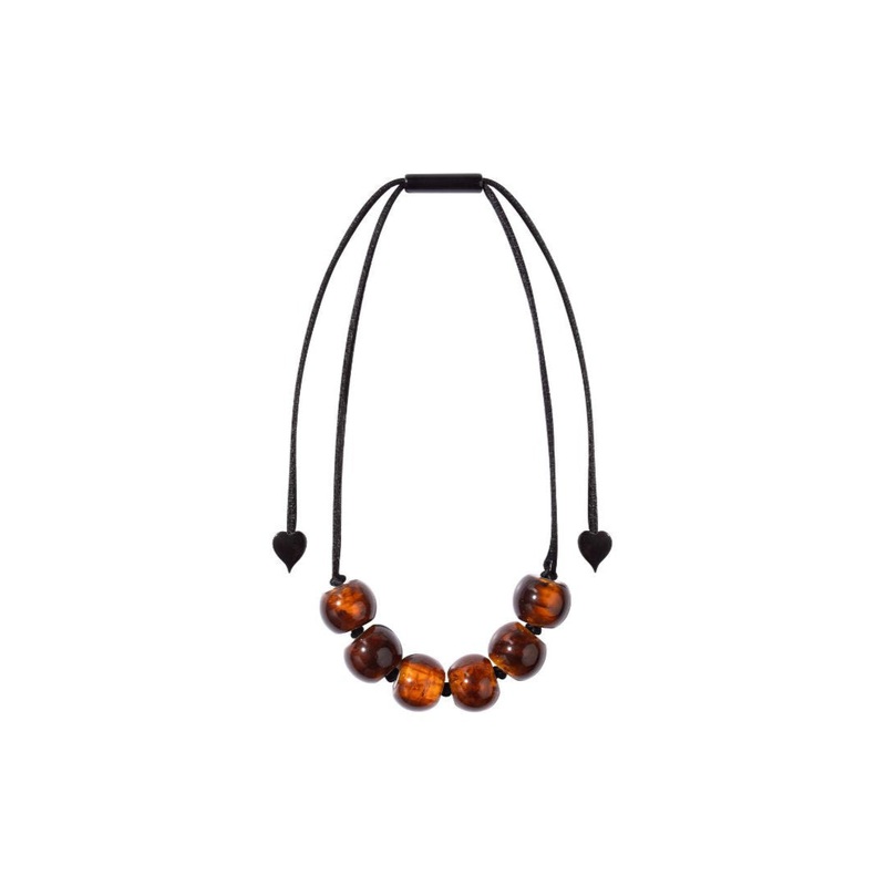 Zsiska – Tortoise Beaded Necklace
