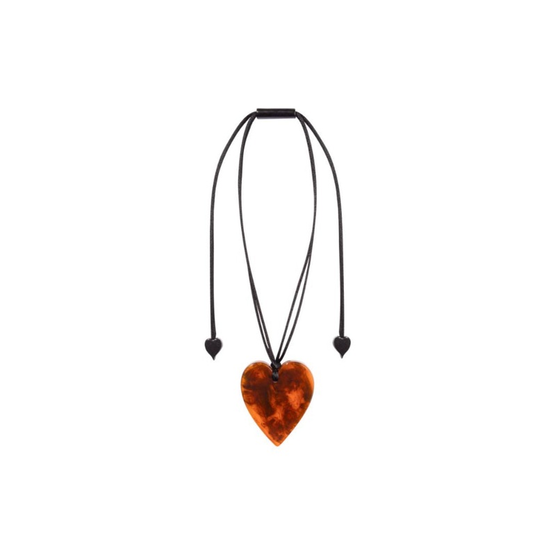 Zsiska – Tortoise Heart Necklace