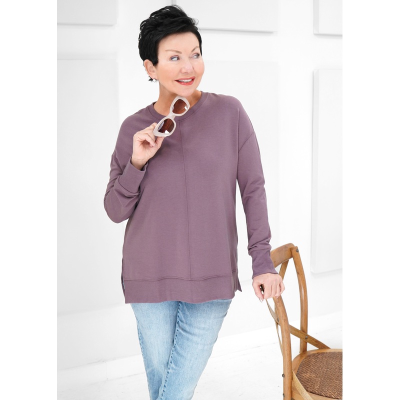 Blondie – Wheat Sweatshirt|AMETHYST|MIST|SUN|HEATHER GREY|IVORY|BLACK|S|M|L|XL