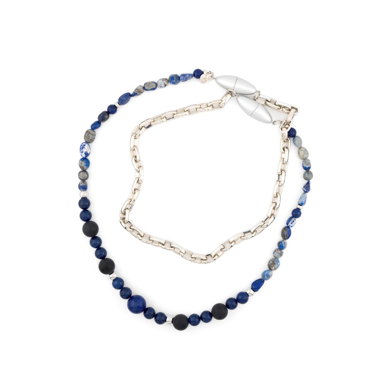 CCB – 2-IN-1 Blue Mix Necklace