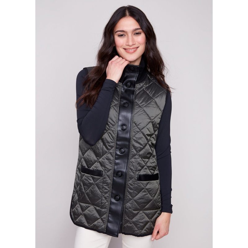 Charlie B – Irridescent Reversible Vest